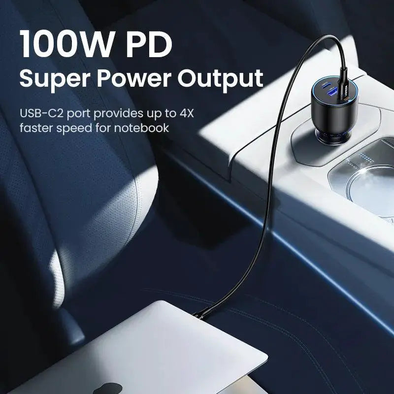 Ugreen 130W Car Charger Fast Charging Solution On The Go