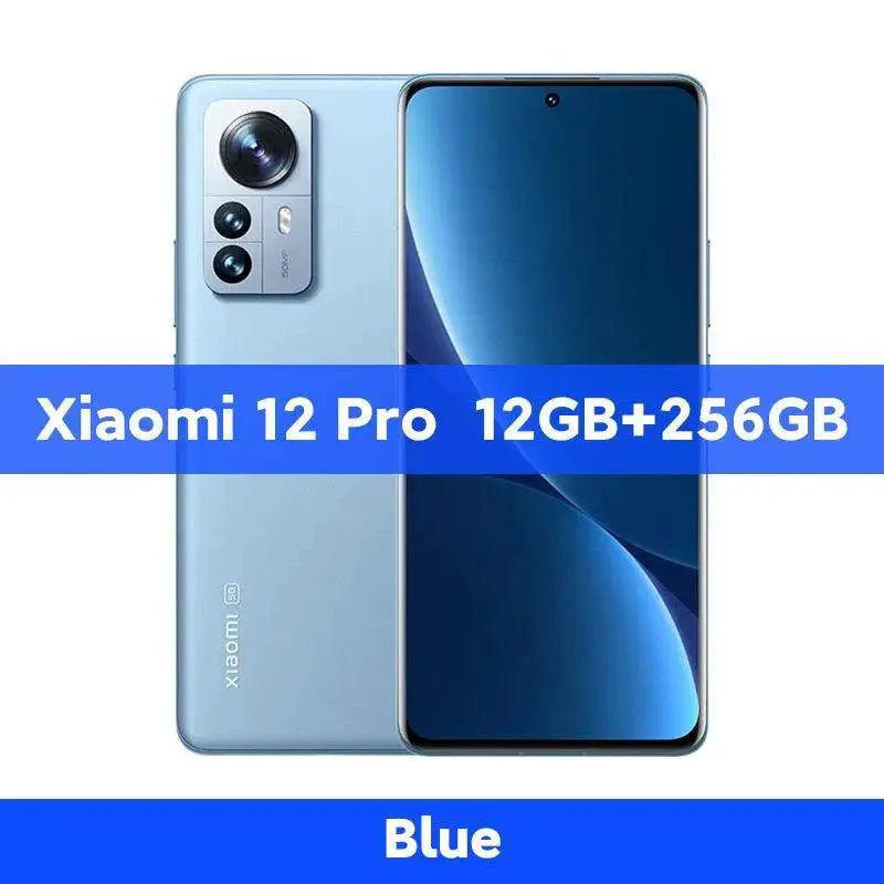 12 Pro Global Version 12GB RAM 256GB Storage Snapdragon 8 Gen 1 120Hz AMOLED Display 4600mAh Battery 120W Fast Charging - OurLum.com