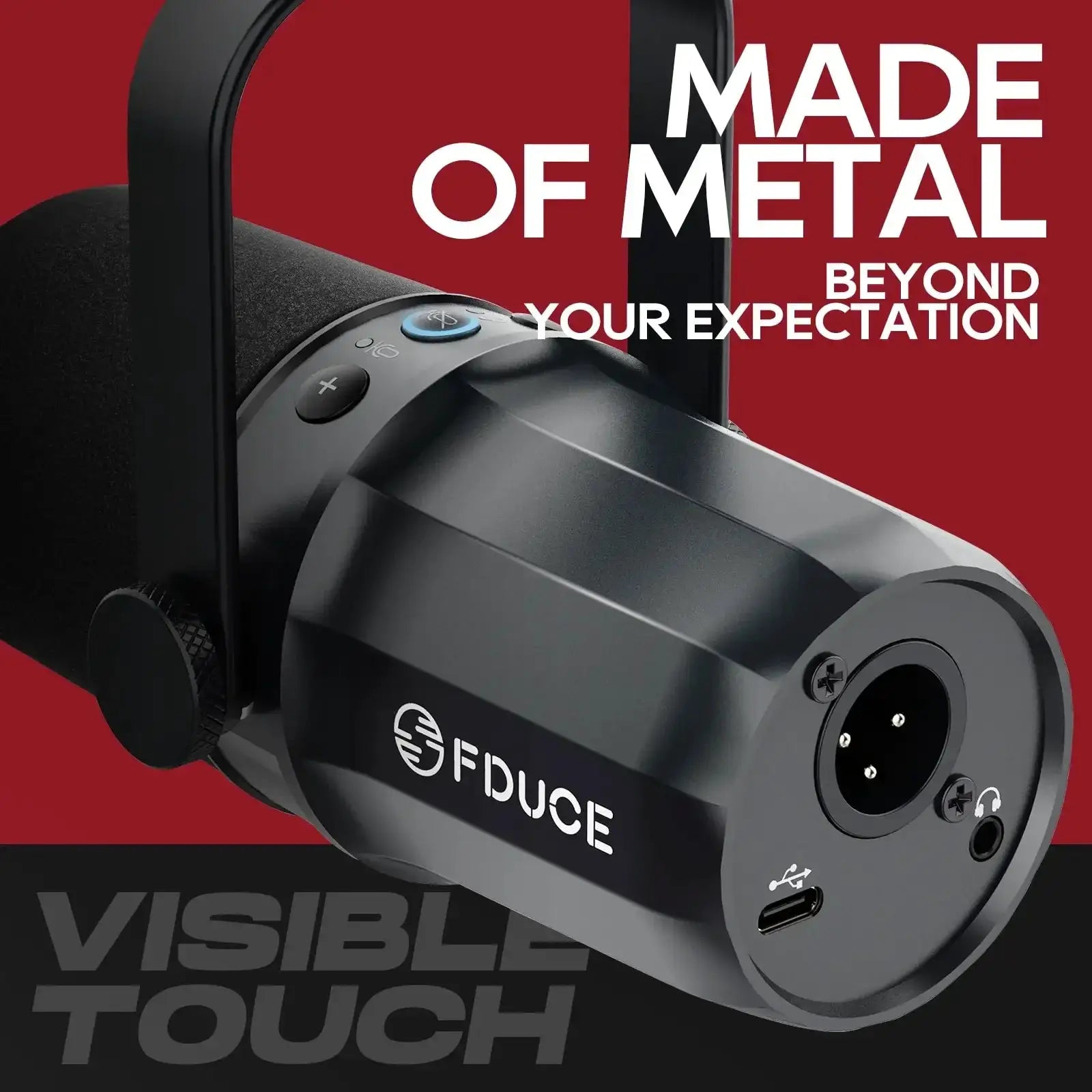 FDUCE Dynamic Microphone SL40X SL40 Metal Headset Output