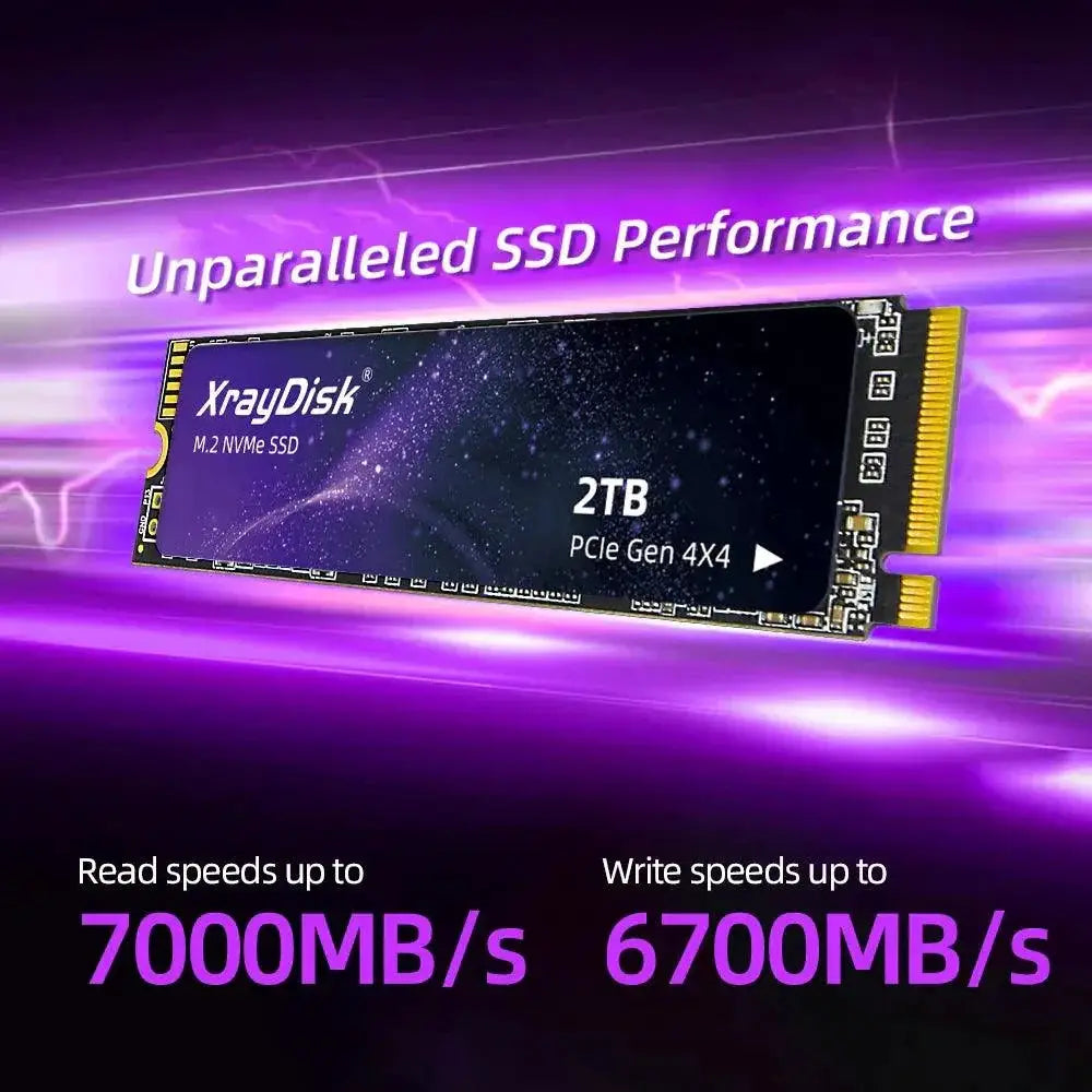 XrayDisk M2 SSD Unleash Gaming Power With Lightning Speeds