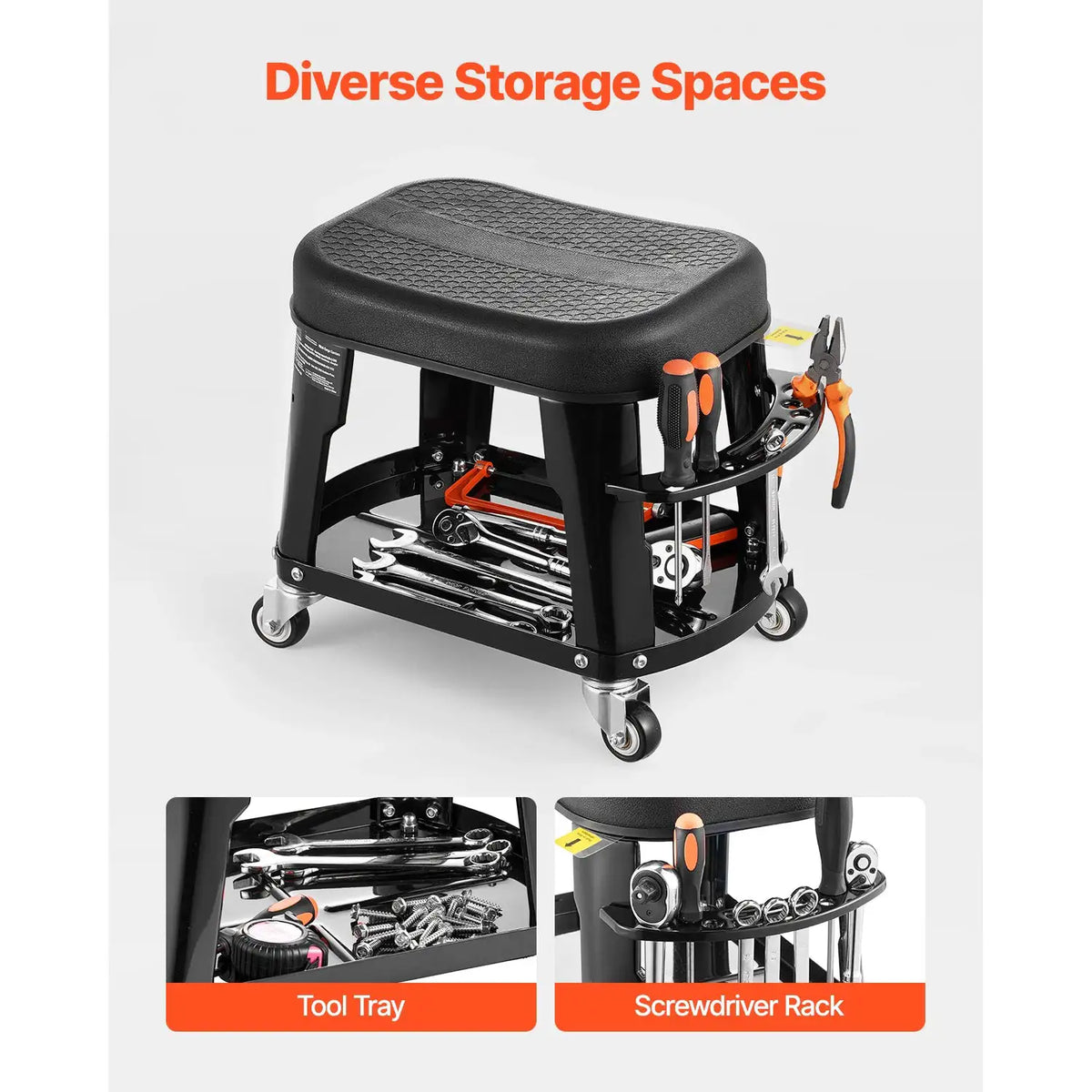 Heavy Duty Mechanic Stool — product image 2