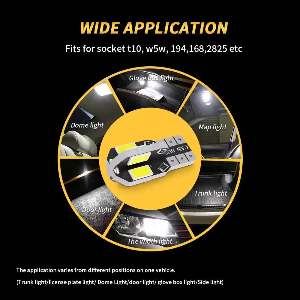 Car Led Light Bulb LED Canbus No Error — product view 5