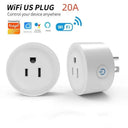 Smart WiFi Plug With Remote For Alexa And Google Home