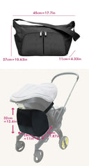 Mommy Storage Bag For Doona Stroller Accessories Black