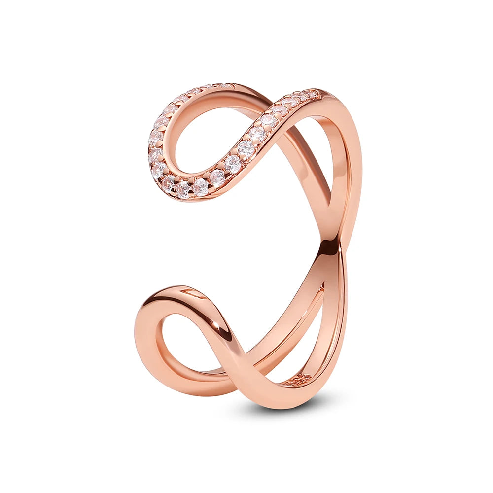 Sterling Silver Ring Love Heart