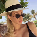 Trendy Diamond Shaped Sunglasses for Men and Women Fashion