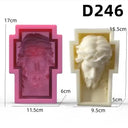 Jesus Easter Egg Rabbit Candle Silicone Mold