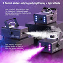Uking 1500W Rgb Led Fog Machine Kit