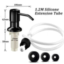 Stainless Steel Soap Pump Kit Premium Pump for Kitchen