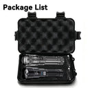 Led Flashlight - Rechargeable 2000Lm Zoom Bright