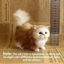Cat Plush Toy for Kids Educational Play