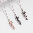 Hugging Necklace Jewelry Choker Pendant Chain Gift