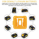 Universal 18V Battery Holder for Makita Milwaukee Storage