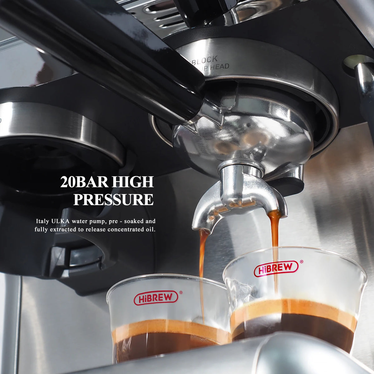 HiBREW Barista Pro Bean to Espresso,coffee maker Commercial Level — product view 2