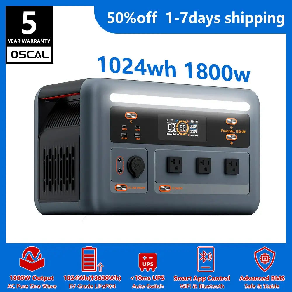 Oscal Portable Power Station for Everyday Projects — product view 12
