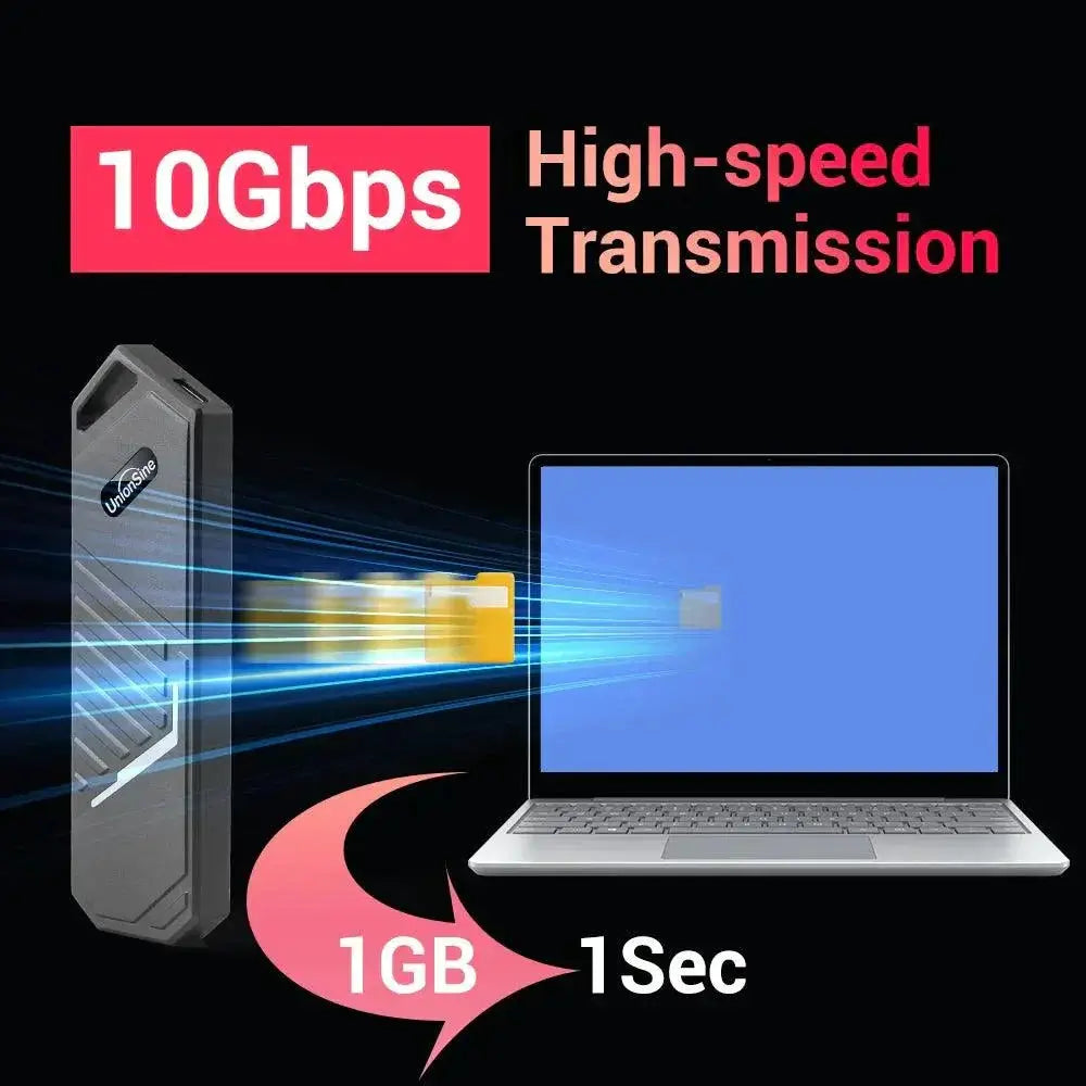UnionSine M2 SSD Enclosure NVMe Box Superior Performance