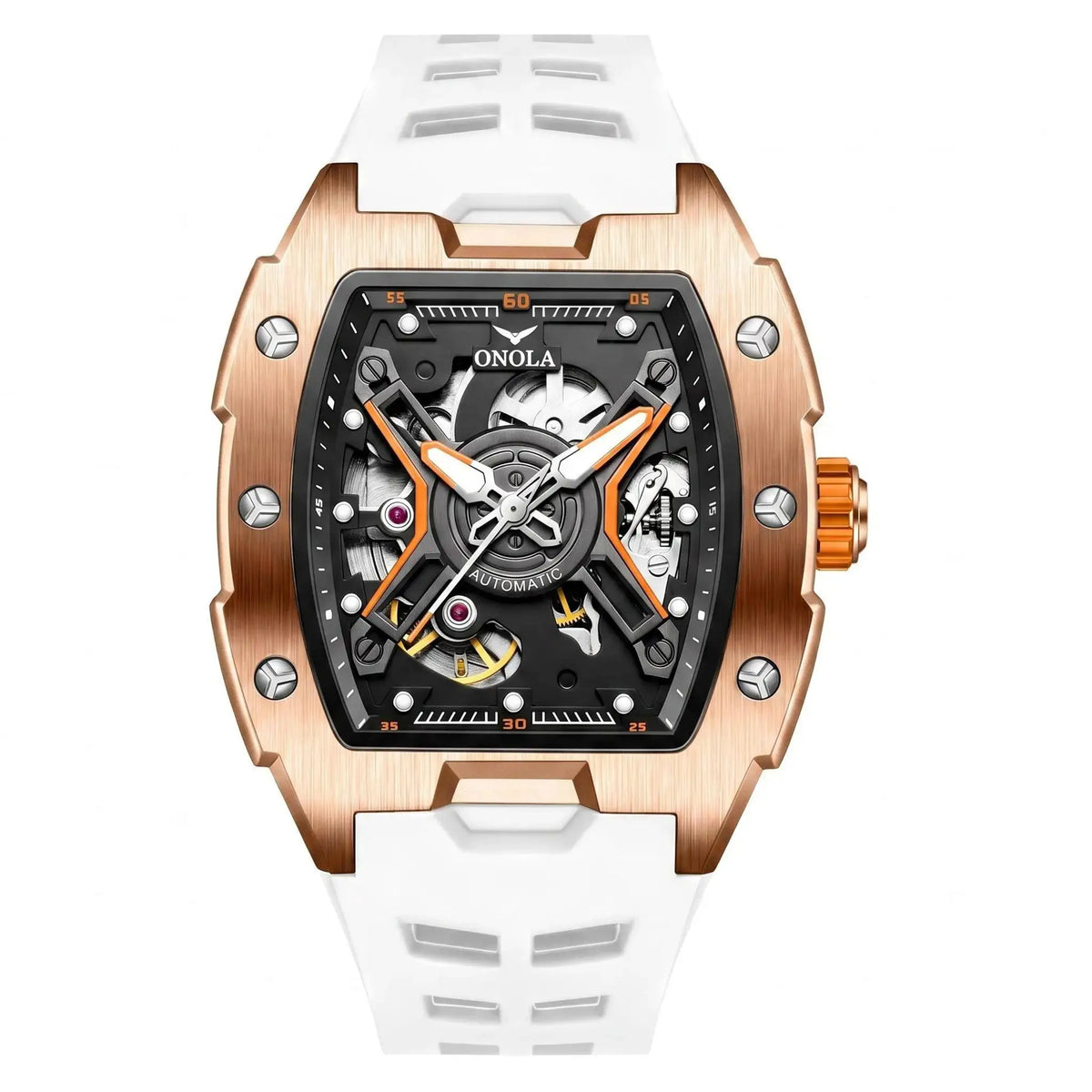 Men Mechanical Skeleton Dial Watch — product image 11