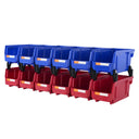 Stackable Plastic Parts Bin Organizer