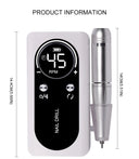 Electric Nail Drill Machine: Professional 45000RPM Tool