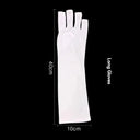 UV Safe Nail Gloves for Tanning Sessions