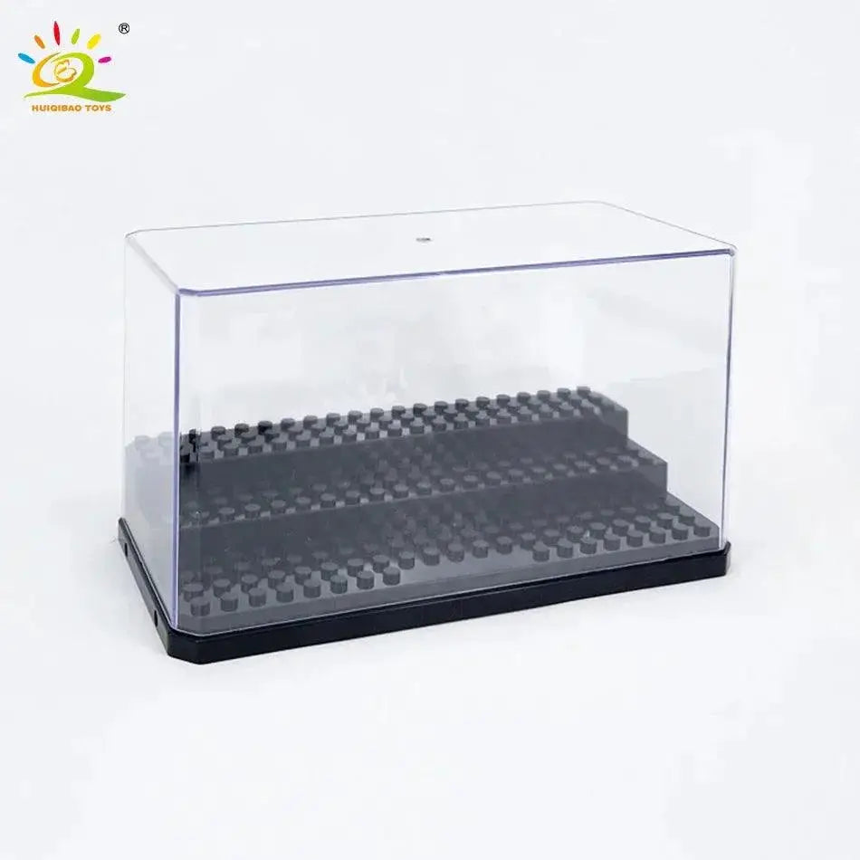 Model Display Case For Building Blocks And Figures