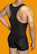Men's Breathable Ice Vest Bodysuit Stylish Compression Shapewear