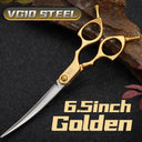 Fenice Curved Grooming Scissors for Dogs Cats Precision Results