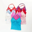 NCLAGEN Impact Longline Yoga Tank Open Back Bra