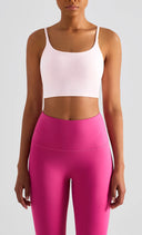 High Stretch Yoga Tank Tops with Suspenders for Women