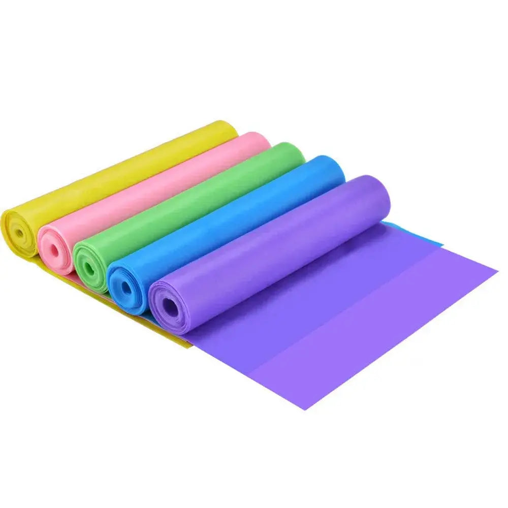 Versatile Natural Latex Yoga Resistance Bands for Home Gym
