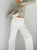 Chic Thumb Hole Crop Top Stylish Must-Have for Women