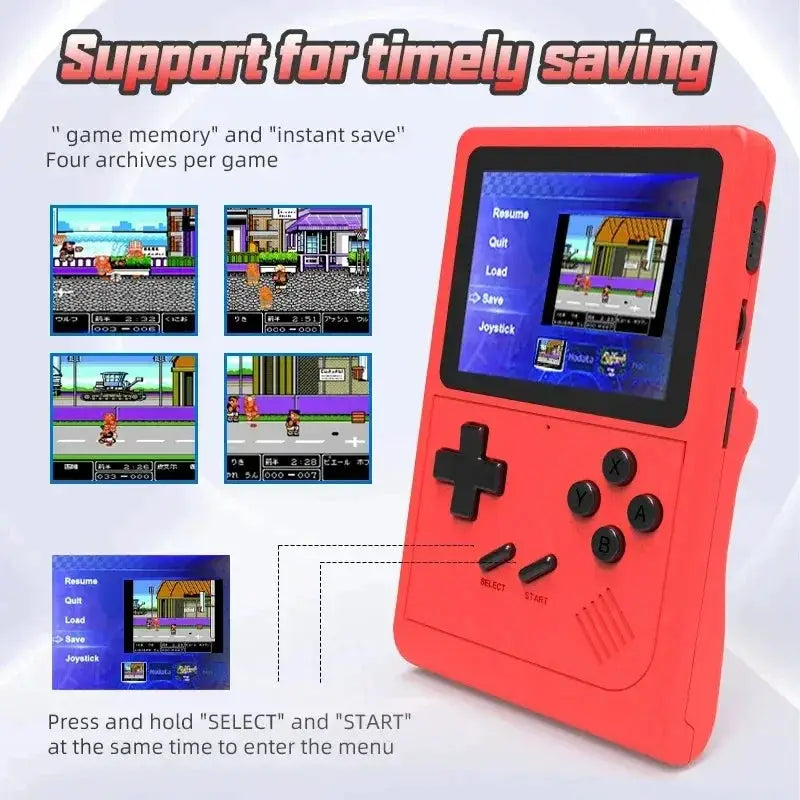 GB300 Handheld Retro Gaming Console Portable Player