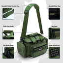 Goture High Capacity Fishing Tackle Bags 600D Oxford Cloth