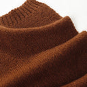 Women's Solid Color Wool Knitted Warm Thickened Scarf Gaiter