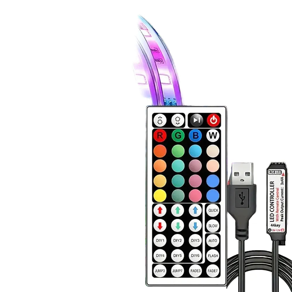 Led Strip Lights with Key Remote Control RGB Tape Led Wall — product view 1