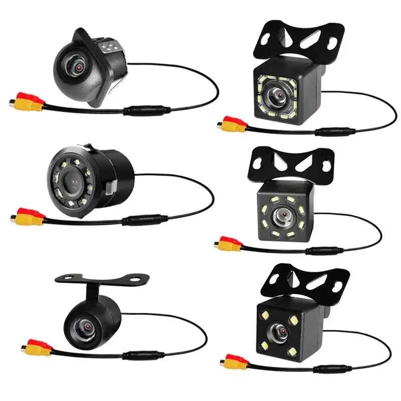 Car Rear View Camera HD Night Vision Wide Angle Waterproof CCD Backup Monitor - stepyours.com