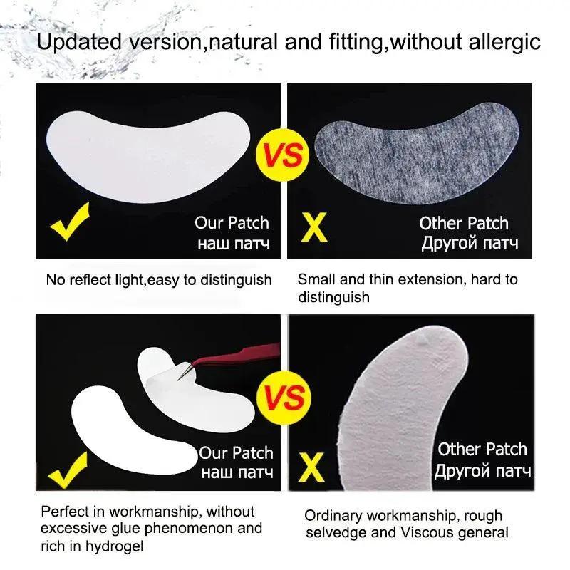 Hydrogel Eye Patches For Flawless Eyelash Extensions Comfort