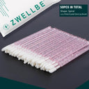 Crystal Beauty Tool Eyelashes Brush Comb Set for Makeup