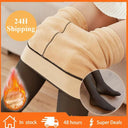 Winter Thermal Leggings Cozy Stockings for Chilly Days