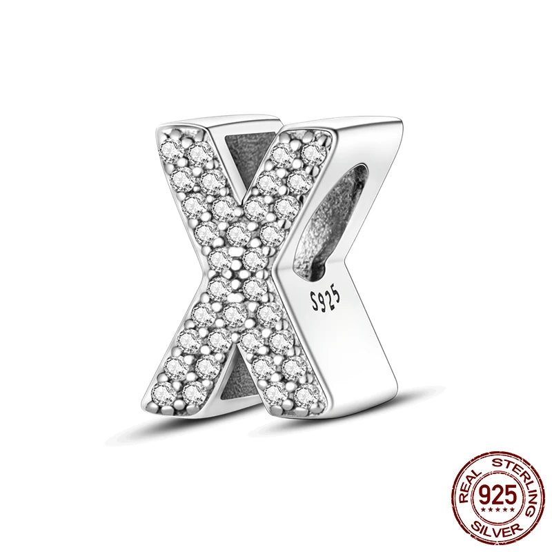 A-z Alphabet Beads Sterling Silver