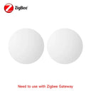 Tuya Zigbee Smart Push Button Wireless Switch Include Battery Remote Control Automation Scenario Switch Work with Zigbee Gateway