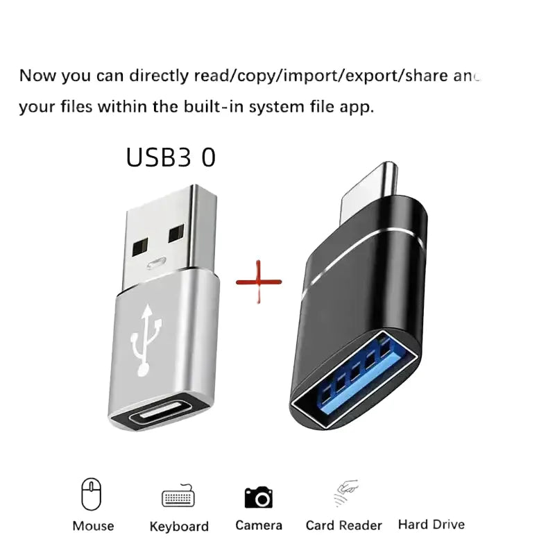 Usb Type C Otg Adapter - High Speed Transfer — product view 1
