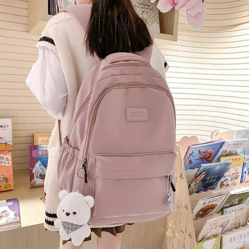 Chic Waterproof Women's Laptop Backpack for School Travel