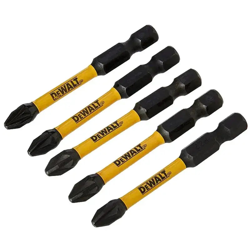 Dewalt PH2 57mm Bits Set 5 Pcs High Speed Steel Pack