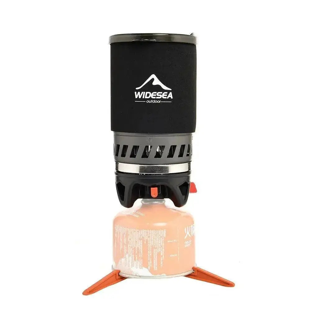 Widesea Camping Cooking System With Portable Coffee Maker