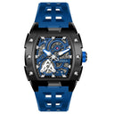 Men Automatic Skeleton Wristwatch