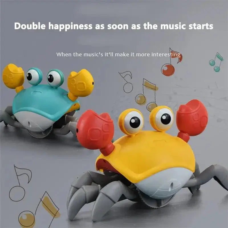 Induction Escape Crab Interactive Musical Toy for Kids