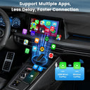 Carlinkit Mini SE Wireless CarPlay Adapter For iPhone 5GHz WiFi BT FastConnect