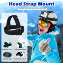 Action Camera Kit - Secure Chest And Head Mounts