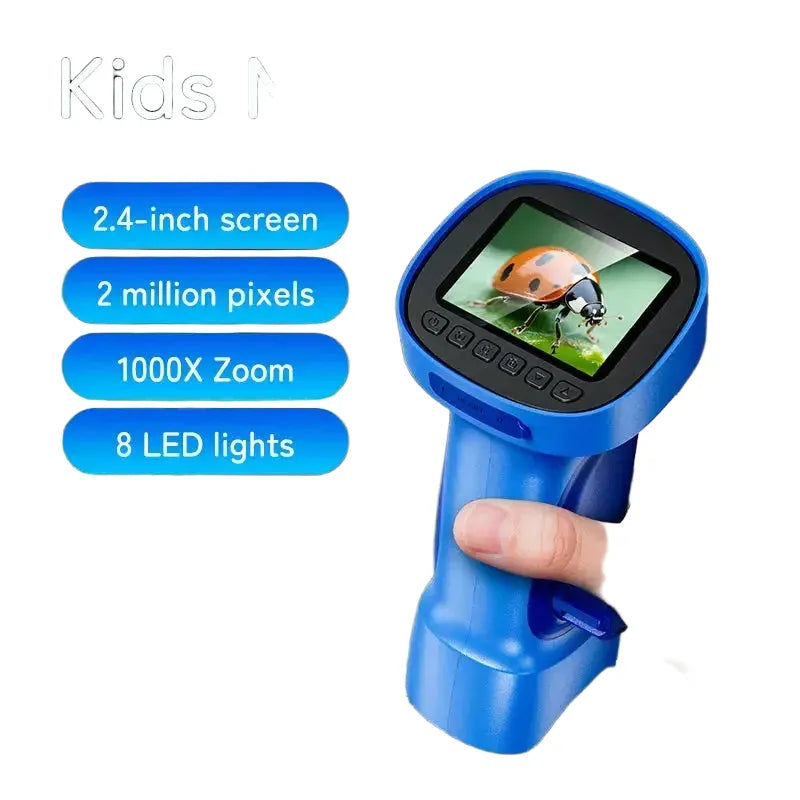 Kids Digital Microscope Mini Portable — product view 1